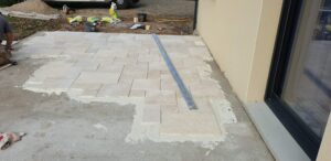Création d’une terrasse à Rignac