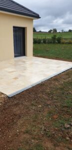Création d’une terrasse à Rignac